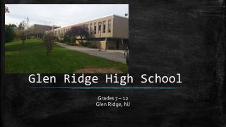 Glen Ridge High School