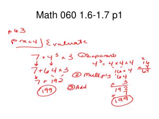 Math 060 1.6-1.7 p1