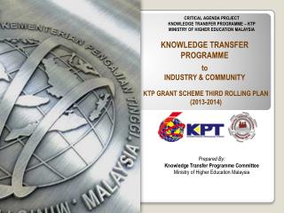 KNOWLEDGE TRANSFER PROGRAMME