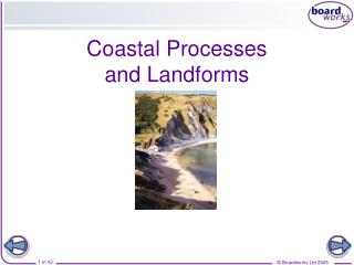 Coastal Processes and Landforms