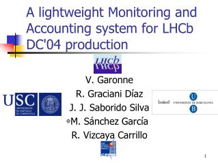 A lightweight Monitoring and Accounting system for LHCb DC'04 production