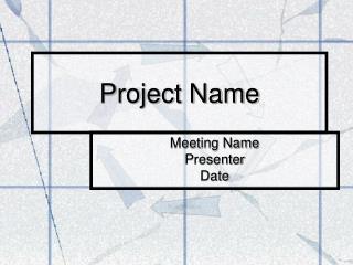 Project Name