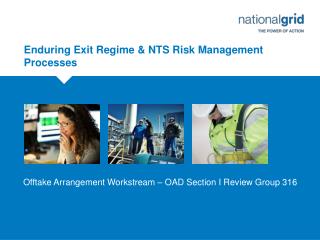 Enduring Exit Regime &amp; NTS Risk Management Processes
