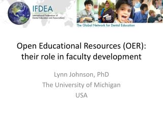 Open Educational Resources (OER): their role in faculty development