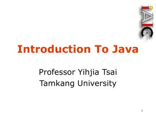 Introduction To Java