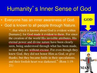 Humanity ’ s Inner Sense of God