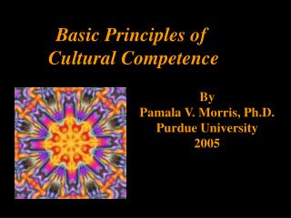 Basic Principles of Cultural Competence