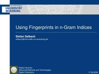 Using Fingerprints in n-Gram Indices