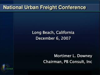 National Urban Freight Conference