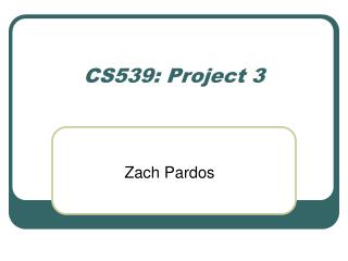 CS539: Project 3