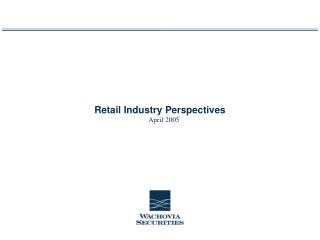 Retail Industry Perspectives