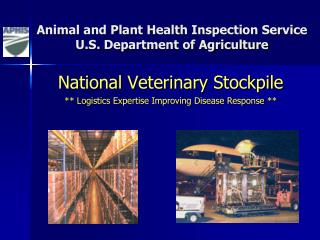 Animal and Plant Health Inspection Service U.S. Department of Agriculture