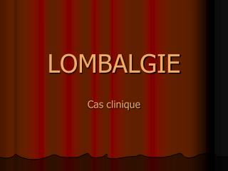 LOMBALGIE