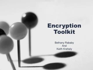 Encryption Toolkit