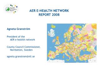 AER E-HE@LTH NETWORK REPORT 2008