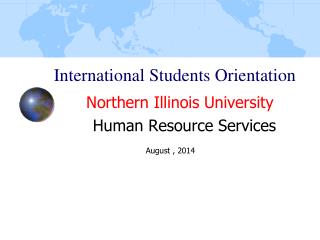 International Students Orientation