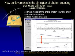 software model of the entire photon counting chain modular construction surface models available