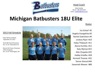 Michigan Batbusters 18U Elite