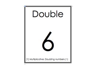 Multiplication doubling