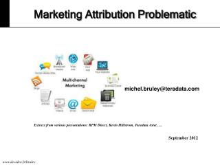 Marketing Attribution Problematic