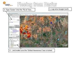 Fleeing from Darfur