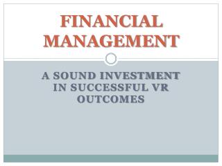 FINANCIAL MANAGEMENT