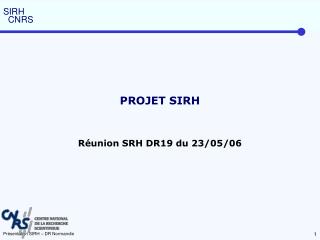 PROJET SIRH