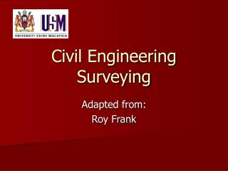Civil Engineering Surveying