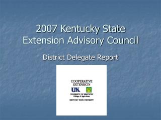 2007 Kentucky State Extension Advisory Council