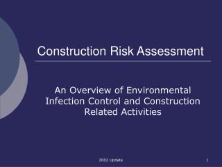 Construction Risk Assessment