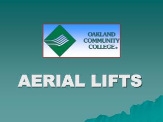 AERIAL LIFTS