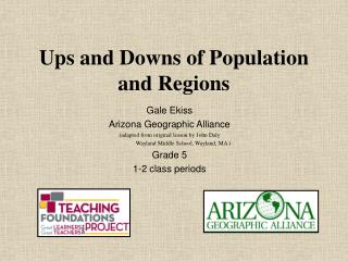 Ups and Downs of Population and Regions