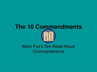 The 10 Commandments