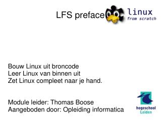 LFS preface