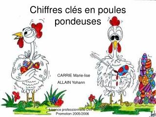 Chiffres clés en poules pondeuses