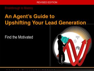 An Agent’s Guide to Upshifting Your Lead Generation