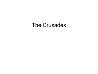 The Crusades