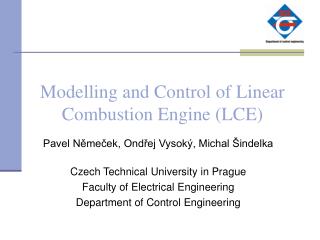 Modelling and Control of Linear Combustion Engine (LCE)
