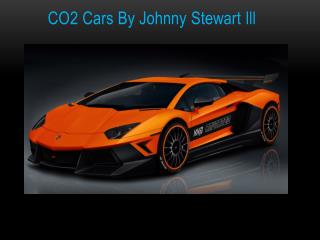 CO2 Cars By Johnny Stewart lll