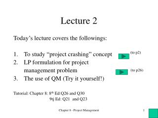 Lecture 2