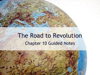 The Road to Revolution