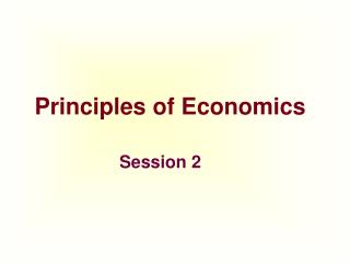 Principles of Economics