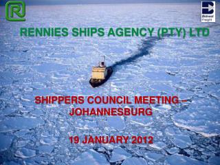 RENNIES SHIPS AGENCY (PTY) LTD