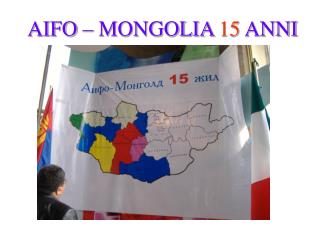 AIFO – MONGOLIA 15 ANNI