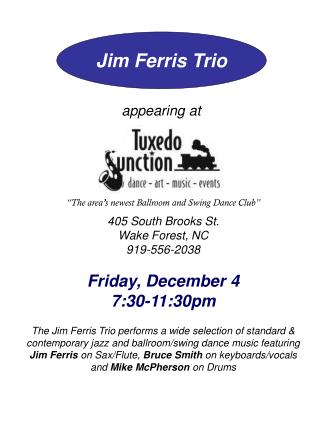 Jim Ferris Trio