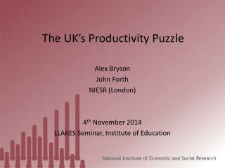 The UK’s Productivity Puzzle