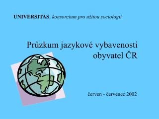 UNIVERSITAS , konsorcium pro užitou sociologii