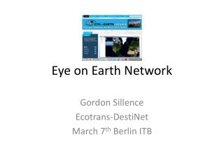 Eye on Earth Network