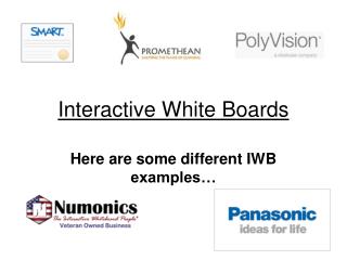 Interactive White Boards