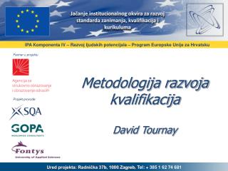 Metodologija razvoja kvalifikacija David Tournay